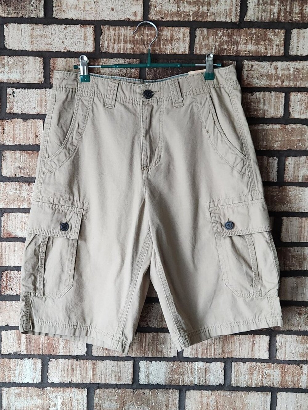 urban pipeline Cargo Shorts Knee Length Khaki Size 29 NWT